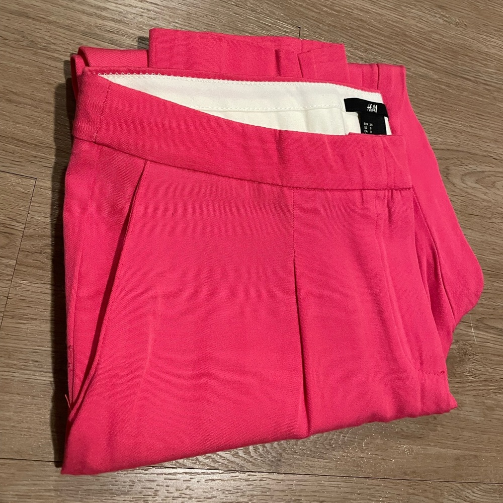 Women’s Hot Melon Pink Pants - Picture 4 of 4